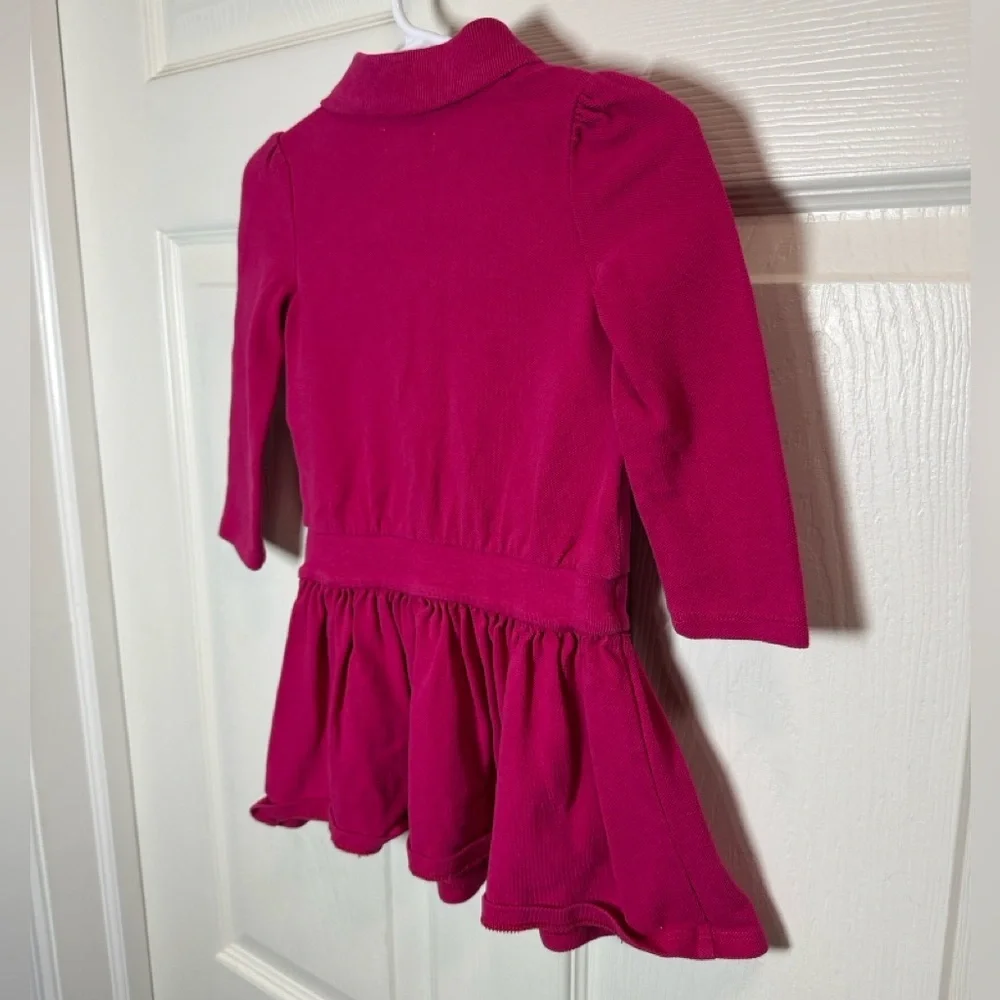 Ralph Lauren Kids Fuchsia Polo Dress